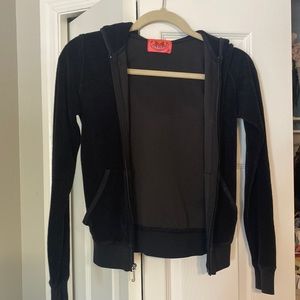 Juicy Couture terry cloth zip up jacket